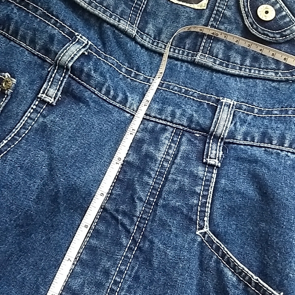 Vintage 90s RVT Women's Utility Carpenter Overall M/L - Picture 8 of 8